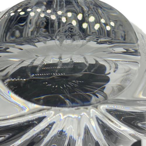 Baccarat (バカラ) シェル型フラワーベース リゴット  キズ有