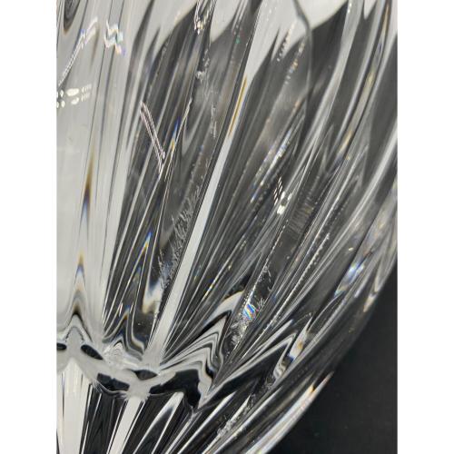 Baccarat (バカラ) シェル型フラワーベース リゴット  キズ有