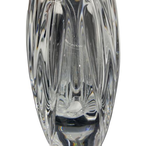 Baccarat (バカラ) シェル型フラワーベース リゴット  キズ有