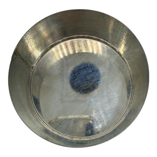 開化堂 (カイカドウ) 茶筒 錻力（ブリキ）平型200g