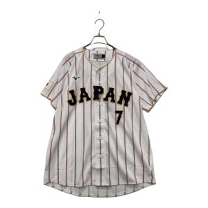 MIZUNO (ミズノ) 侍ジャパン レプリカユニフォーム(ホーム)  佐藤輝明 7 応援グッズ ホワイト