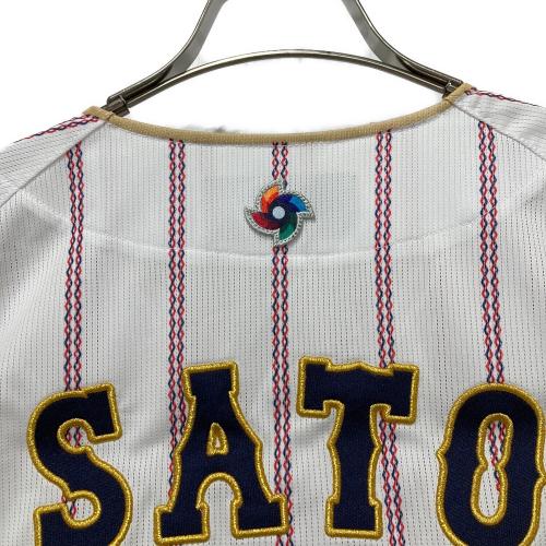 MIZUNO (ミズノ) 侍ジャパン レプリカユニフォーム(ホーム)  佐藤輝明 7 応援グッズ ホワイト