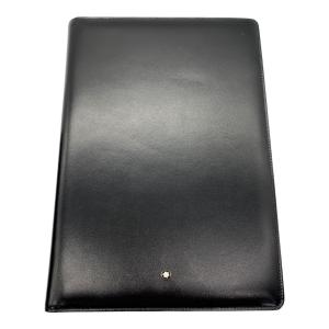MONTBLANC (モンブラン) レザーノートカバー ブラック