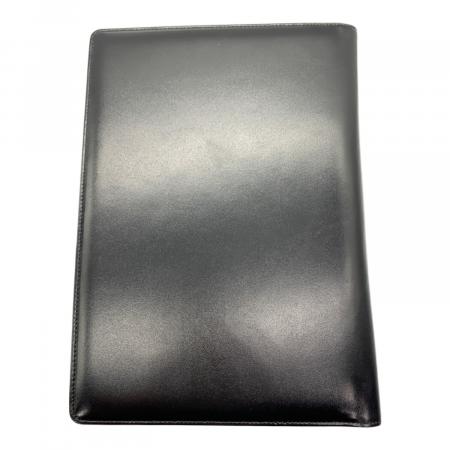 MONTBLANC (モンブラン) レザーノートカバー ブラック｜トレファクONLINE