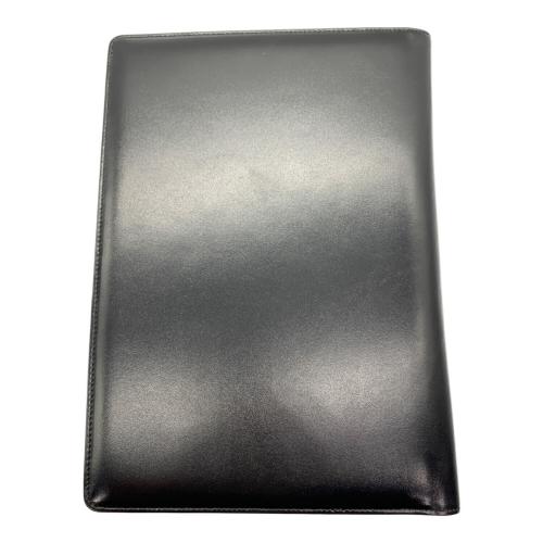 MONTBLANC (モンブラン) レザーノートカバー ブラック