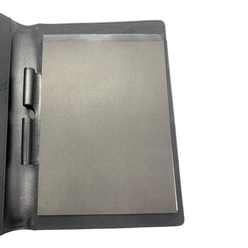 MONTBLANC (モンブラン) レザーノートカバー ブラック