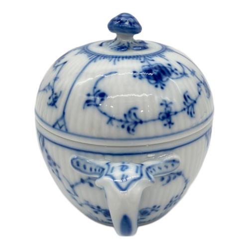 ROYAL COPENHAGEN (ロイヤル・コペンハーゲン) シュガーポット ブルーフルーテッド・プレイン