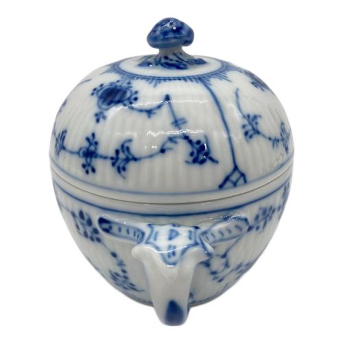 ROYAL COPENHAGEN (ロイヤル・コペンハーゲン) シュガーポット ブルーフルーテッド・プレイン