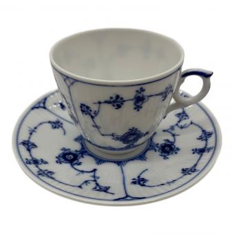 ROYAL COPENHAGEN (ロイヤル・コペンハーゲン) コーヒーカップ&ソーサー ブルーフルーテッド・プレイン
