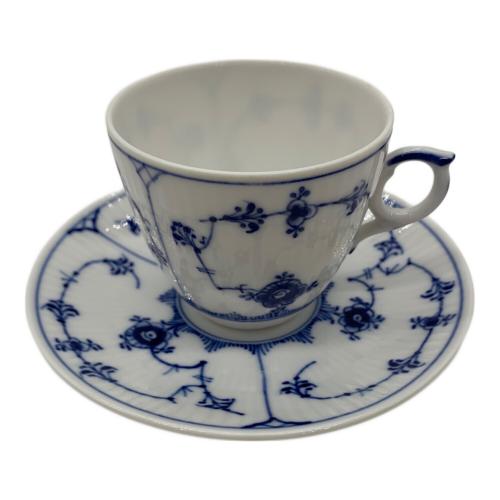 ROYAL COPENHAGEN (ロイヤル・コペンハーゲン) コーヒーカップ&ソーサー ブルーフルーテッド・プレイン