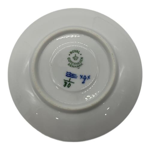 ROYAL COPENHAGEN (ロイヤル・コペンハーゲン) コーヒーカップ&ソーサー ブルーフルーテッド・プレイン