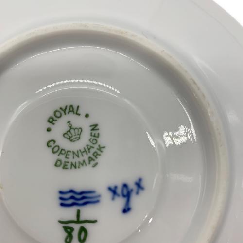 ROYAL COPENHAGEN (ロイヤル・コペンハーゲン) コーヒーカップ&ソーサー ブルーフルーテッド・プレイン