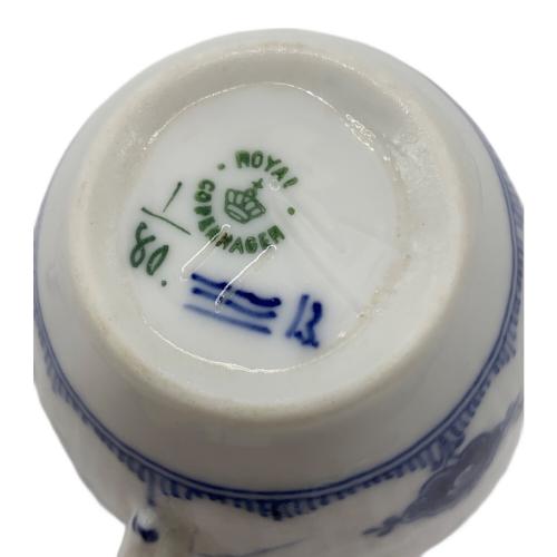 ROYAL COPENHAGEN (ロイヤル・コペンハーゲン) コーヒーカップ&ソーサー ブルーフルーテッド・プレイン