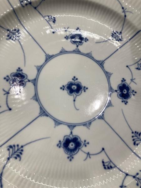 【美品　未使用】　ロイヤルコペンハーゲンブルーブルーテッドプレイン　28cm ROYAL COPENHAGEN (ロイヤル・コペンハーゲン) 33cmプレート ブルー