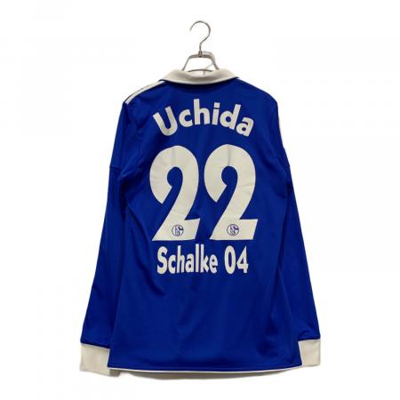 選手支給品 シャルケ 長袖 ユニフォーム Adizero 10 XL 新品 adidas (アディダス) サッカーユニフォーム P96656 シャルケ04 10/12