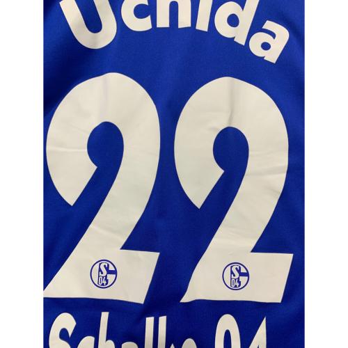 adidas (アディダス) サッカーユニフォーム P96656 シャルケ04 10/12(長袖) メンズ SIZE M ブルー×ホワイト