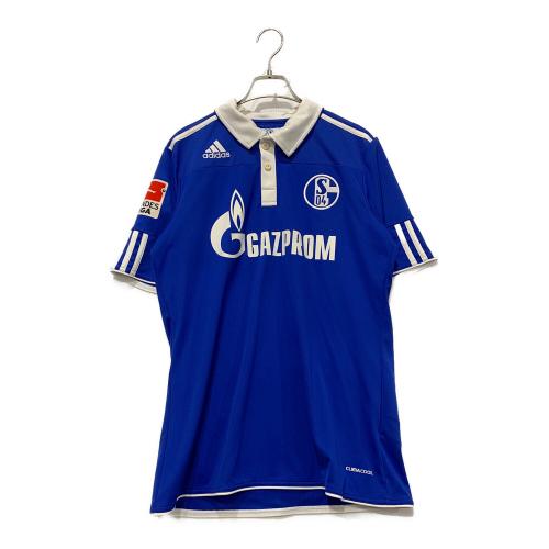 adidas (アディダス) サッカーユニフォーム P96657 シャルケ04 10/12(半袖) メンズ SIZE M ブルー×ホワイト