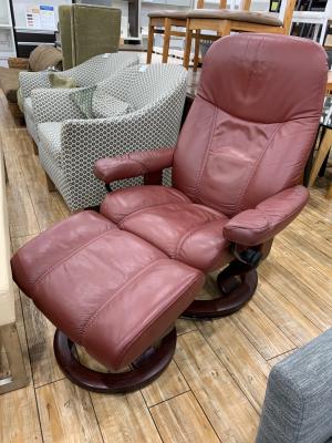 Ekornes (エコーネス) パーソナルチェア ストレスレス コンサル ノルウェー製 ボルドー