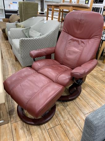 Ekornes (エコーネス) パーソナルチェア ストレスレス コンサル ノルウェー製 ボルドー