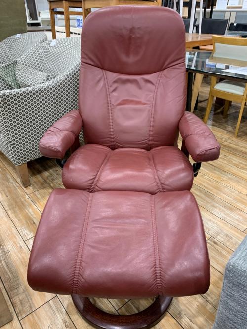 Ekornes (エコーネス) パーソナルチェア ストレスレス コンサル ノルウェー製 ボルドー