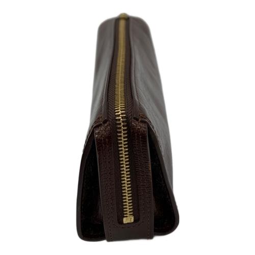 PORTER (ポーター) レザーペンケース エクセラファスナー使用 ブラウン