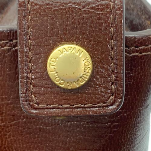 PORTER (ポーター) レザーペンケース エクセラファスナー使用 ブラウン