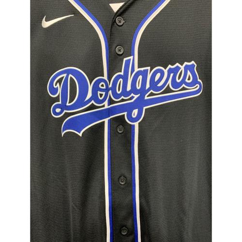 NIKE (ナイキ) LOS_ANGELES_DODGERS_TEAM_CARBON_REPLICA_PLAYER_JERSEY NIKE メンズ ブラック SIZE_XXL 未使用品 ブラック 未使用品