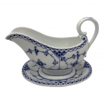ROYAL COPENHAGEN (ロイヤル・コペンハーゲン) ソースボート ブルーフルーテッド・ハーフレース