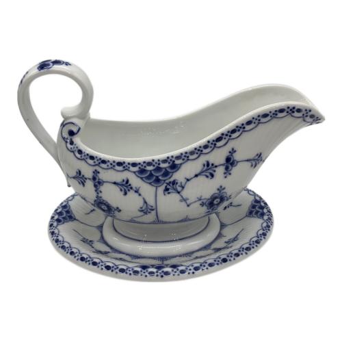 ROYAL COPENHAGEN (ロイヤル・コペンハーゲン) ソースボート ブルーフルーテッド・ハーフレース