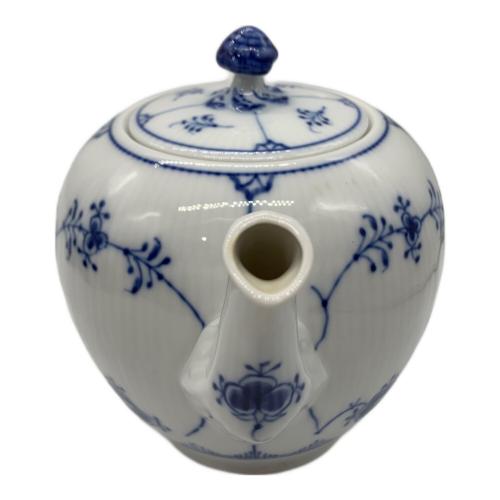 ROYAL COPENHAGEN (ロイヤル・コペンハーゲン) ティーポット ブルーフルーテッド・プレイン