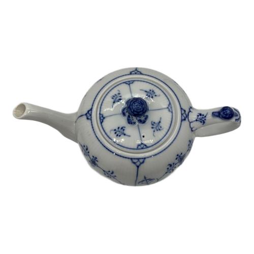 ROYAL COPENHAGEN (ロイヤル・コペンハーゲン) ティーポット ブルーフルーテッド・プレイン