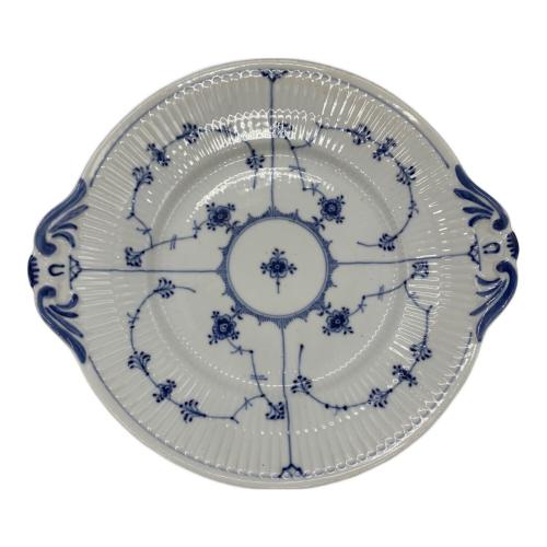 ROYAL COPENHAGEN (ロイヤル・コペンハーゲン) プレート 耳付 キズヨゴレ有 ブルーフルーテッド