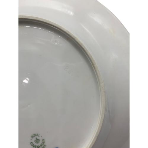 ROYAL COPENHAGEN (ロイヤル・コペンハーゲン) プレート 耳付 キズヨゴレ有 ブルーフルーテッド