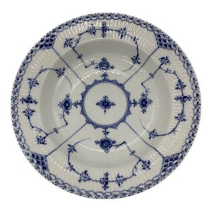 ROYAL COPENHAGEN (ロイヤル・コペンハーゲン) 深皿 ブルーフルーテッド・ハーフレース