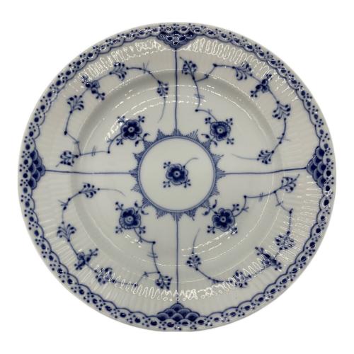 ROYAL COPENHAGEN (ロイヤル・コペンハーゲン) 22cmプレート ブルーフルーテッド・ハーフレース
