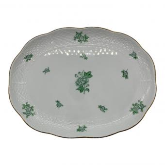 Herend (ヘレンド) オーバルプレート 金彩ハガレ