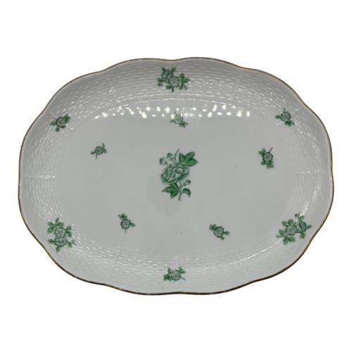 Herend (ヘレンド) オーバルプレート 金彩ハガレ