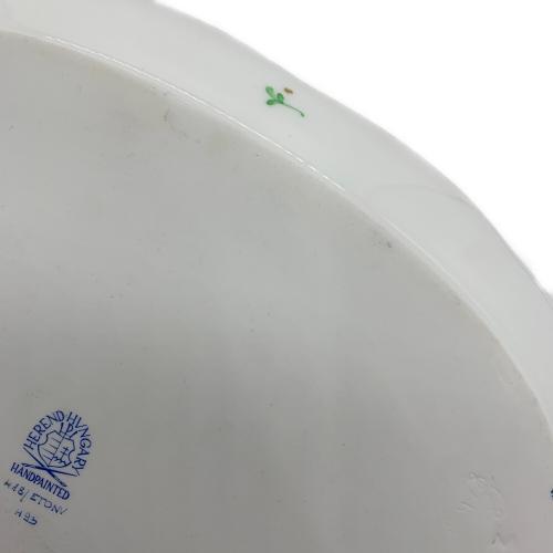 Herend (ヘレンド) オーバルプレート 金彩ハガレ