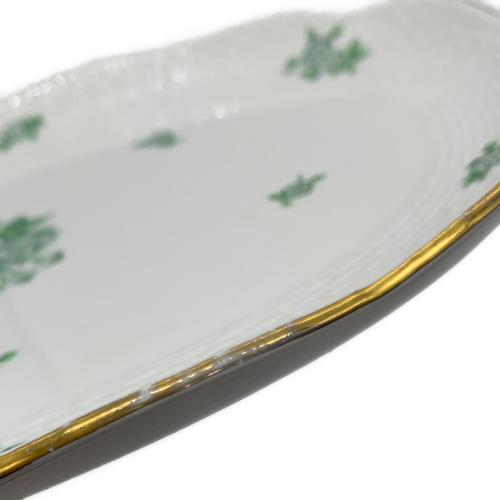 Herend (ヘレンド) オーバルプレート 金彩ハガレ