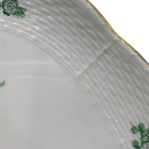 Herend (ヘレンド) オーバルプレート 金彩ハガレ