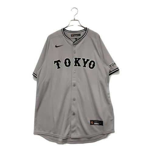 NIKE (ナイキ) 野球ユニフォーム レプリカユニフォーム ビジター メンズ SIZE L グレー