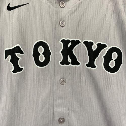 NIKE (ナイキ) 野球ユニフォーム レプリカユニフォーム ビジター メンズ SIZE L グレー