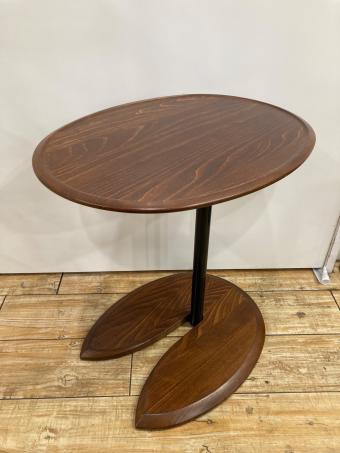 Ekornes (エコーネス) サイドテーブル 179 ブラウン×ブラック ELLIPSE