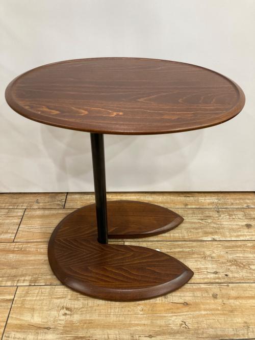 Ekornes (エコーネス) サイドテーブル 179 ブラウン×ブラック ELLIPSE
