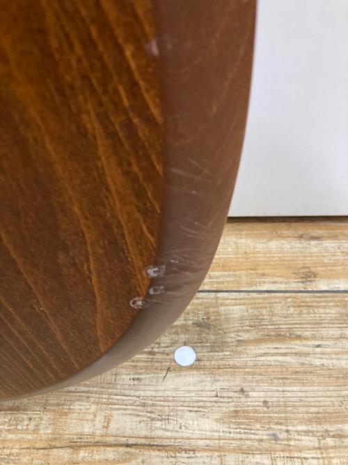 Ekornes (エコーネス) サイドテーブル 179 ブラウン×ブラック ELLIPSE