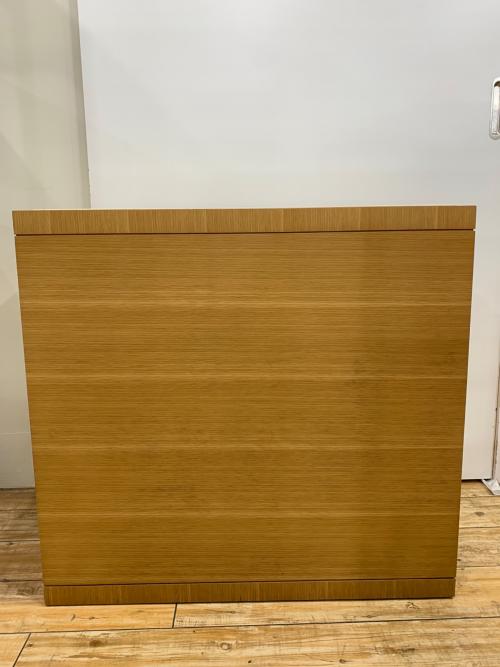 3段チェスト ナチュラル×グレー