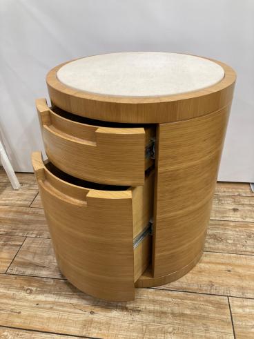木製８段チェスト『良品中古』【リサイクルショップサルフ】 リサイクルショップ サルフ / 桐製引き出し、前面天然木 木製8段