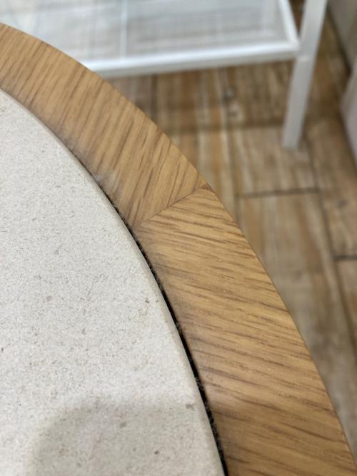 ラウンドナイトチェスト ナチュラル×グレー