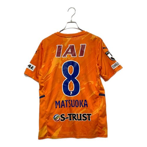 PUMA (プーマ) 清水エスパルス 2022 1st オーセンティックモデル ゲームシャツ 769433 【8】松岡 メンズ SIZE XL オレンジ