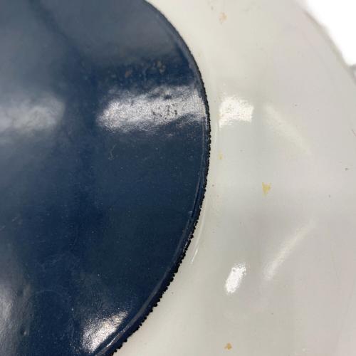 LE CREUSET (ルクルーゼ) 両手鍋 蓋無 SIZE 25cm ホワイト エンツォ・マリ「ママ」